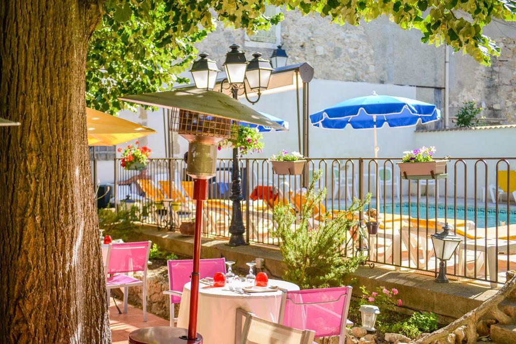 Logis Hotel Restaurant Residence Nissan-lez-Enserune Zewnętrze zdjęcie