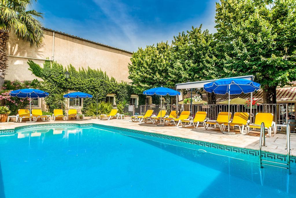 Logis Hotel Restaurant Residence Nissan-lez-Enserune Zewnętrze zdjęcie